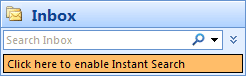 How to Use Instant Search in Outlook 2007