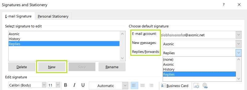 How To Add Email Signatures In Outlook